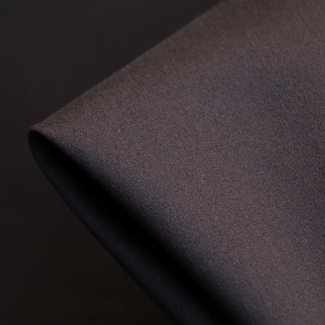 Lucca Brown Stretch Cotton