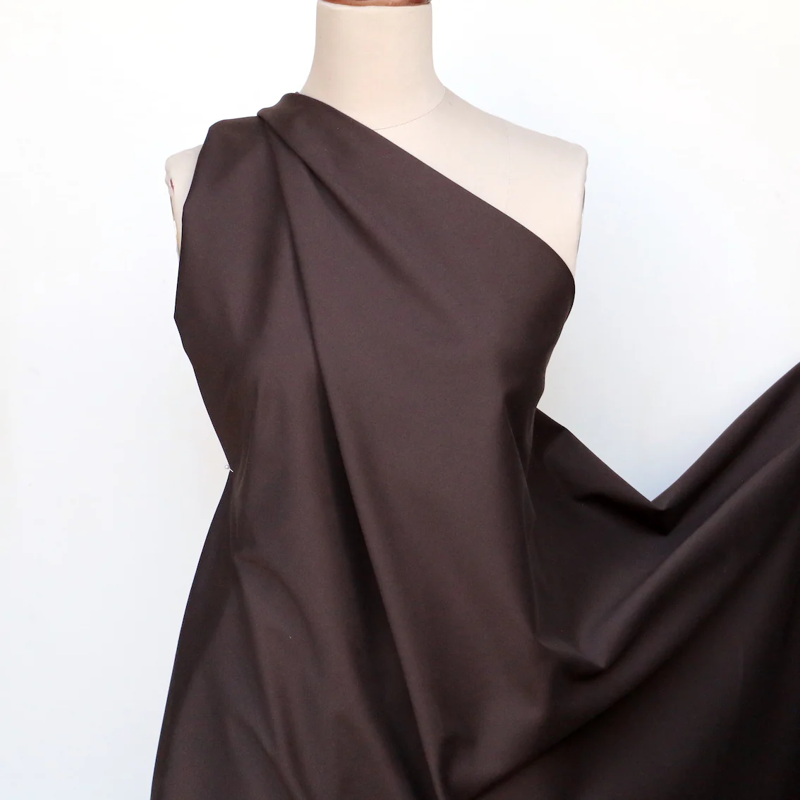 Lucca Brown Stretch Cotton - Image 4