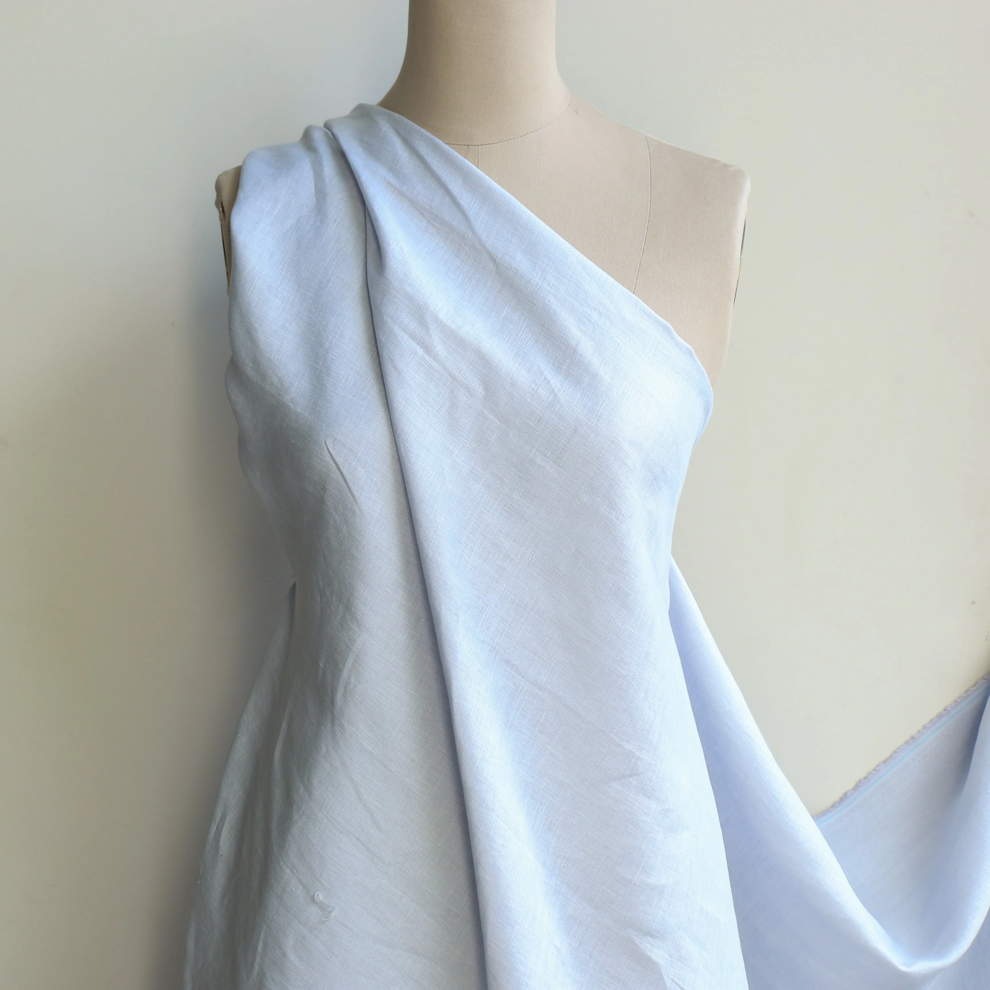 Lucy Ice Blue Linen - Image 3
