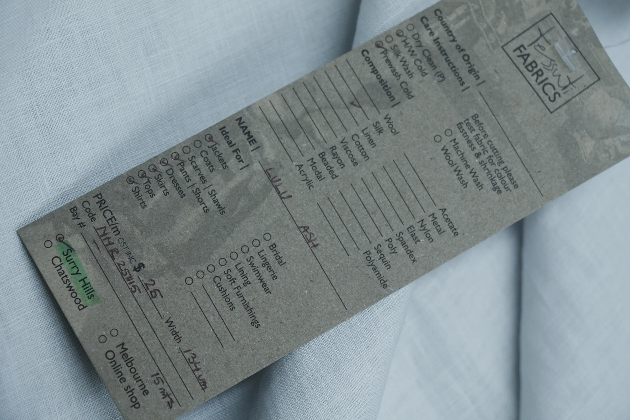 Lulu Ash Linen - Image 2