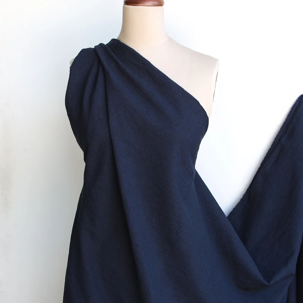 Lumi Navy/Black Yarn Dyed Check - Image 4