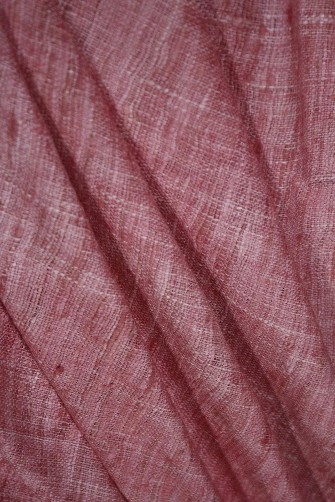 Lumpy Pink - Raw Silk - Image 3