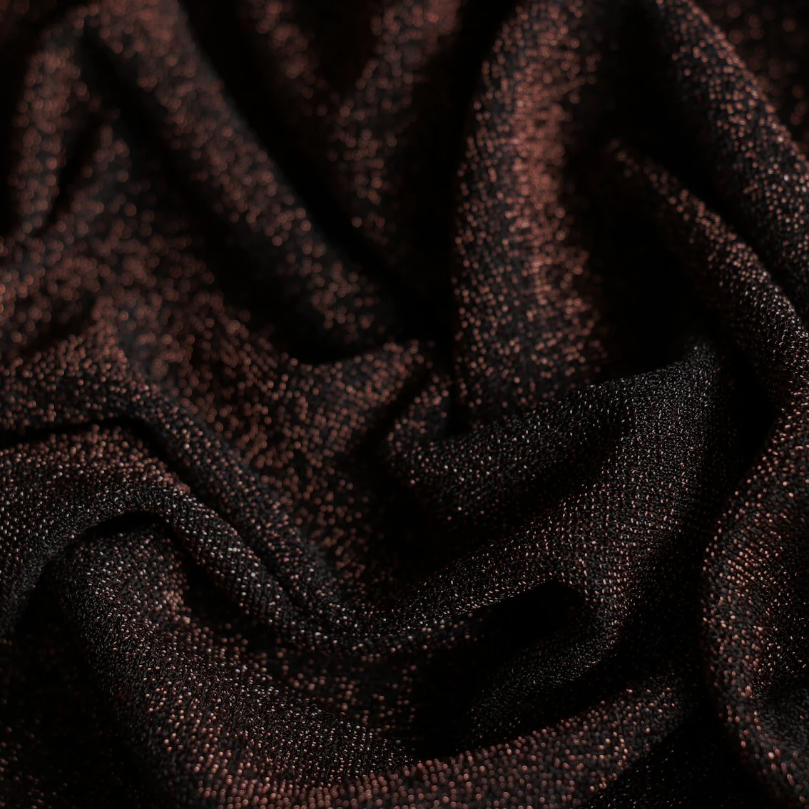 Lurex Jersey Espresso - Image 2