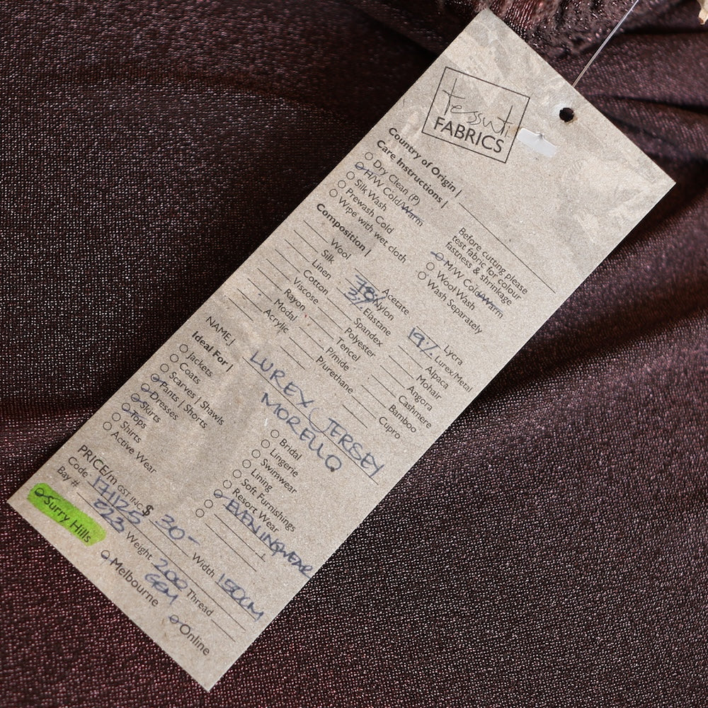 Lurex Jersey Morello - Image 3