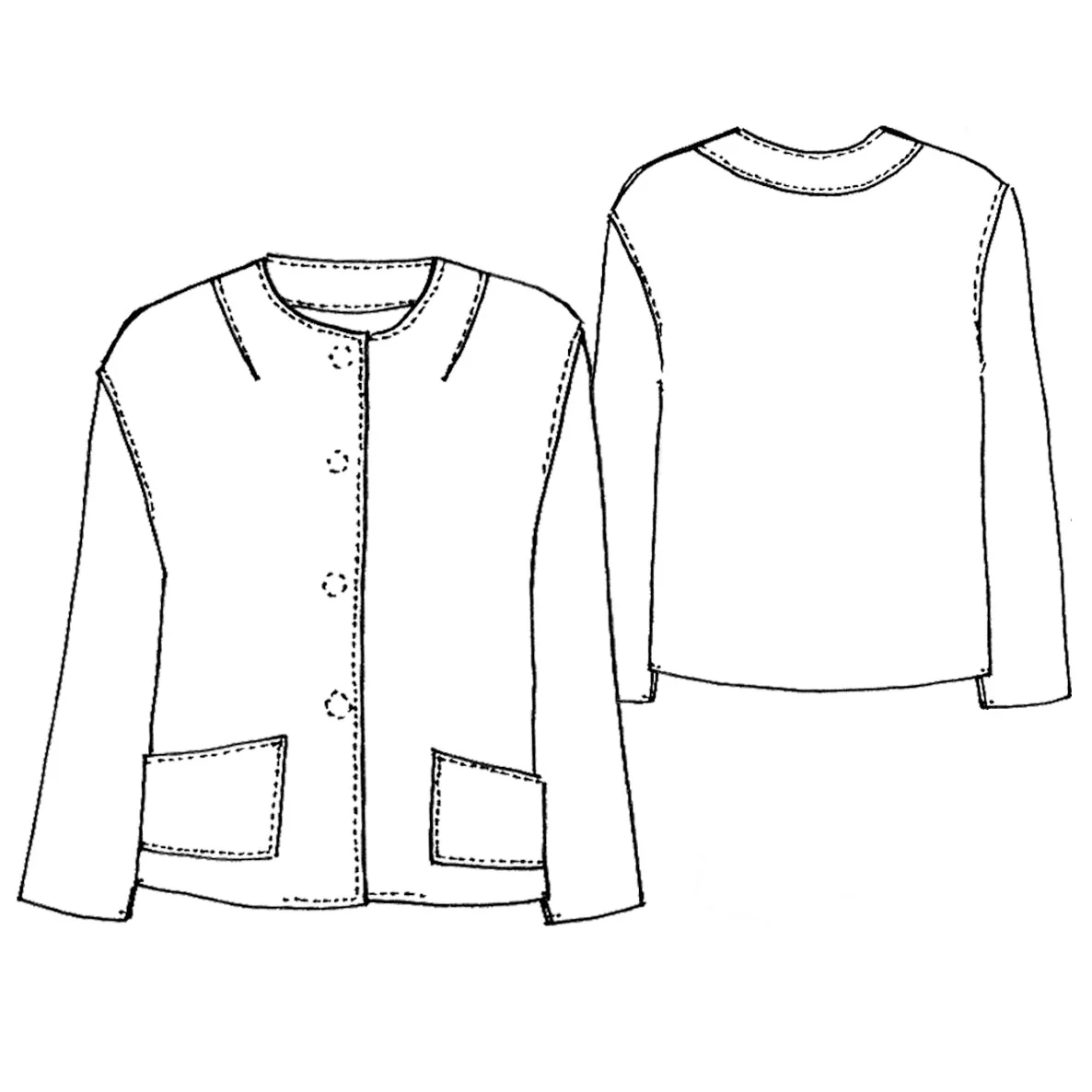Lyon Jacket Pattern - Image 6