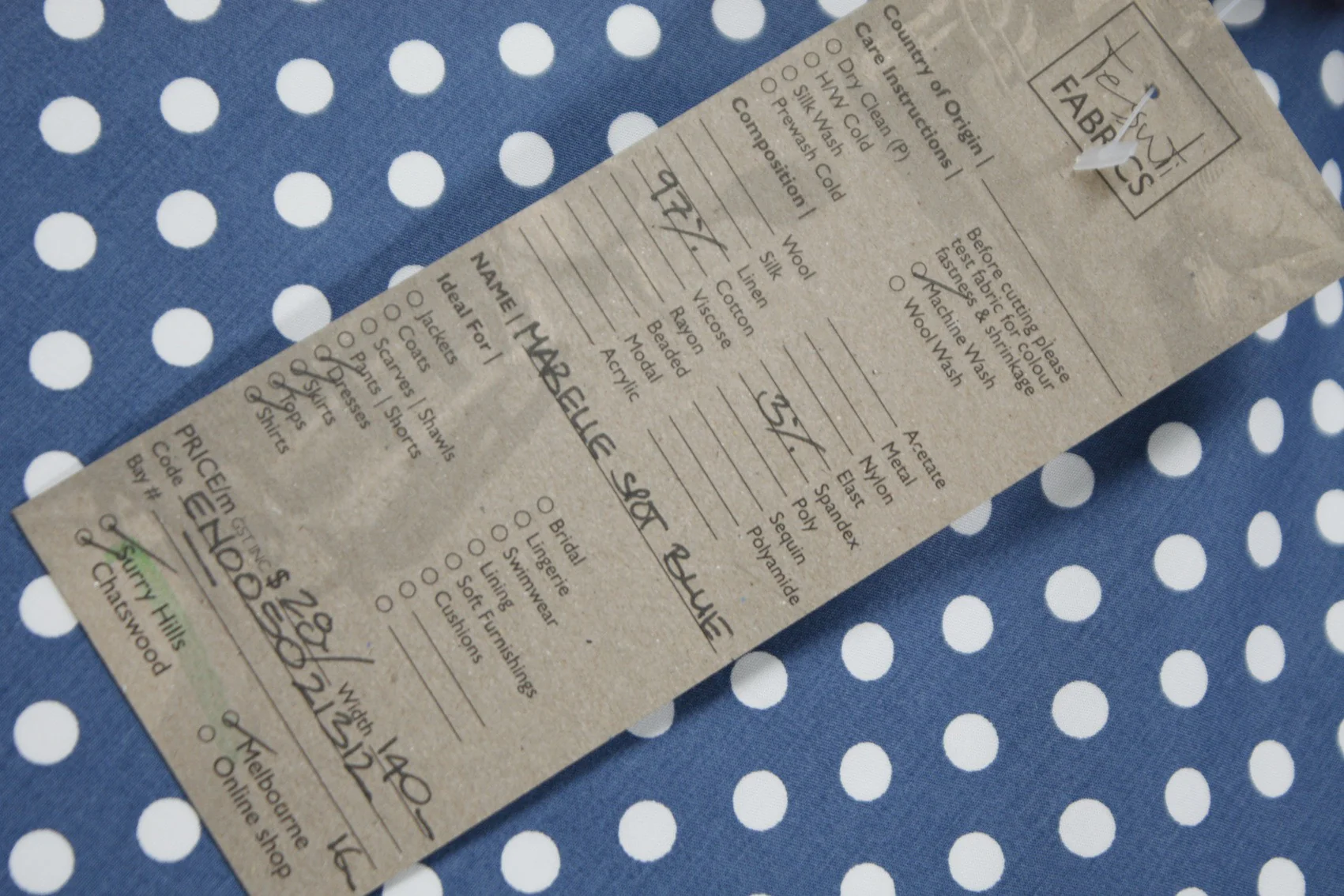 Mabelle Spot Blue - Image 4