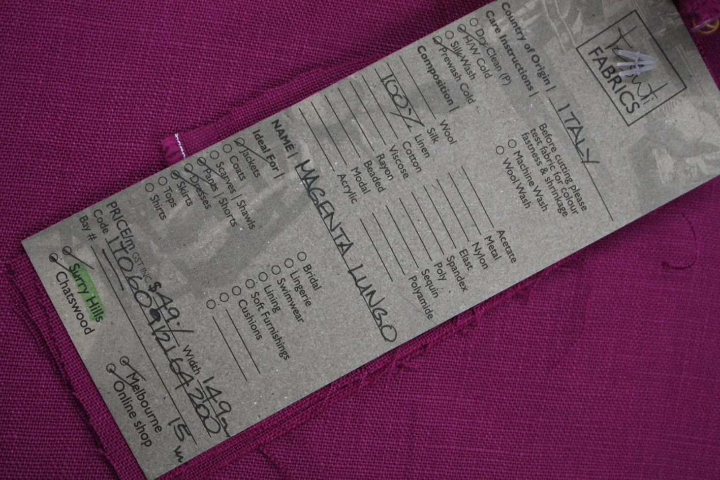 Magenta Lungo - Image 4