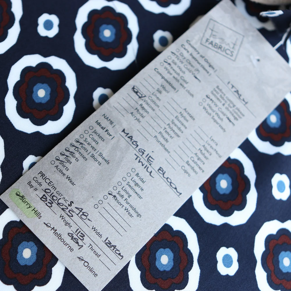 Maggie Bloom Twill Viscose - Image 5