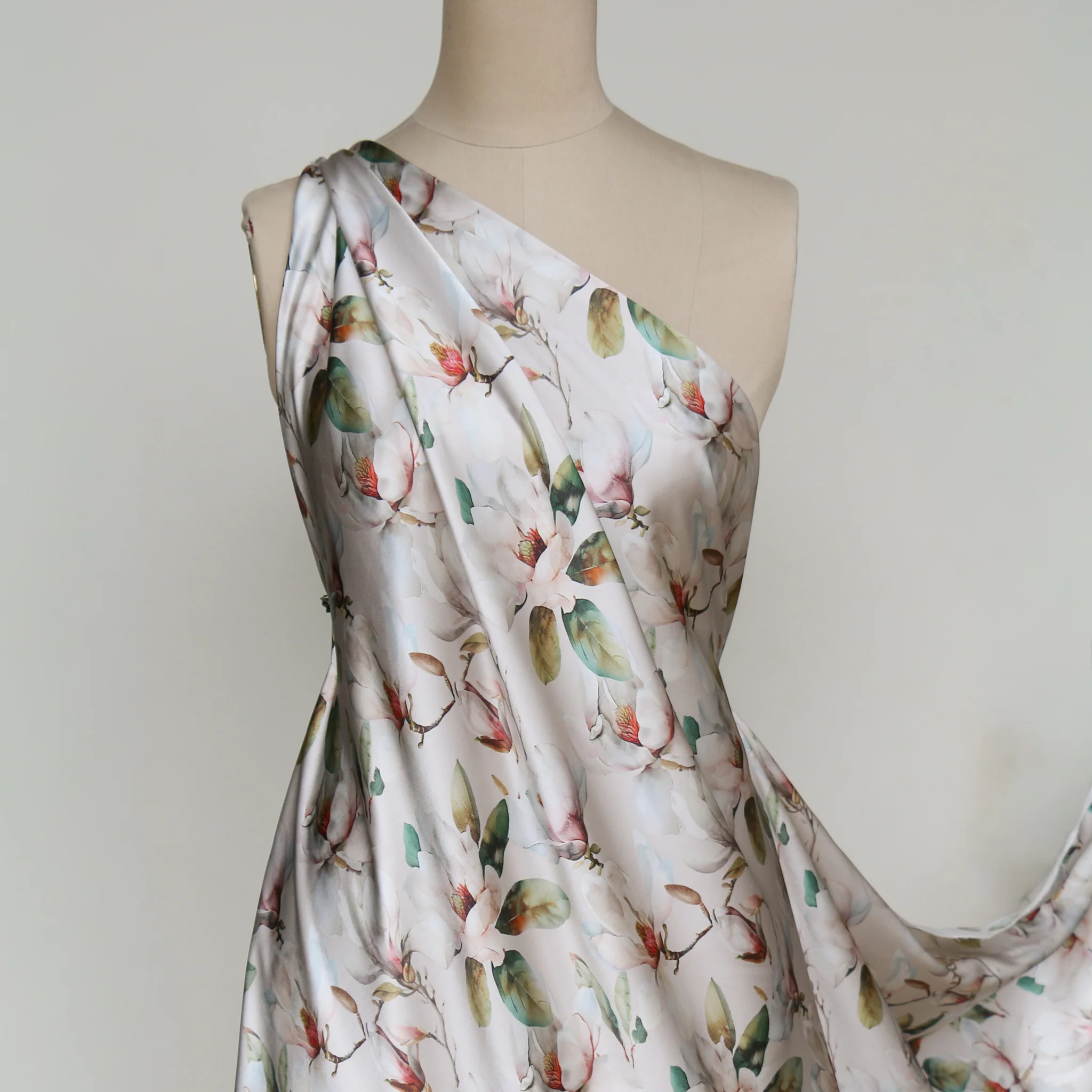Magnolia Pearl Silk Satin - Image 6