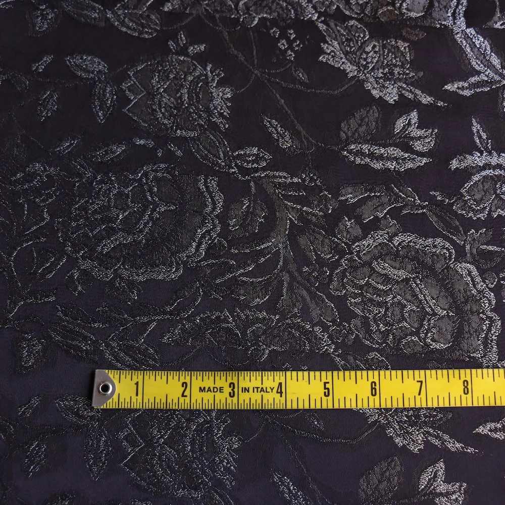 Mahogany Jacquard Satin - Image 3
