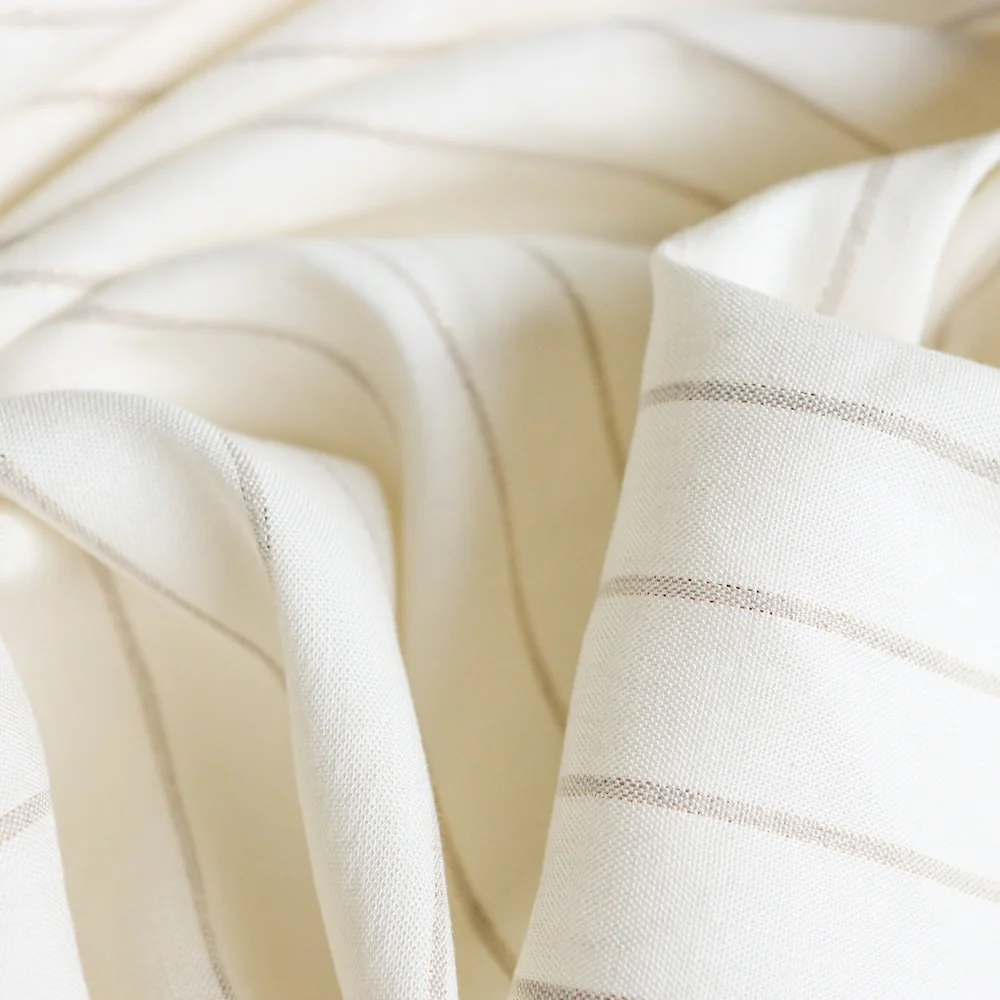 Maje Ivory Lurex Stretch Linen/Viscose - Image 2