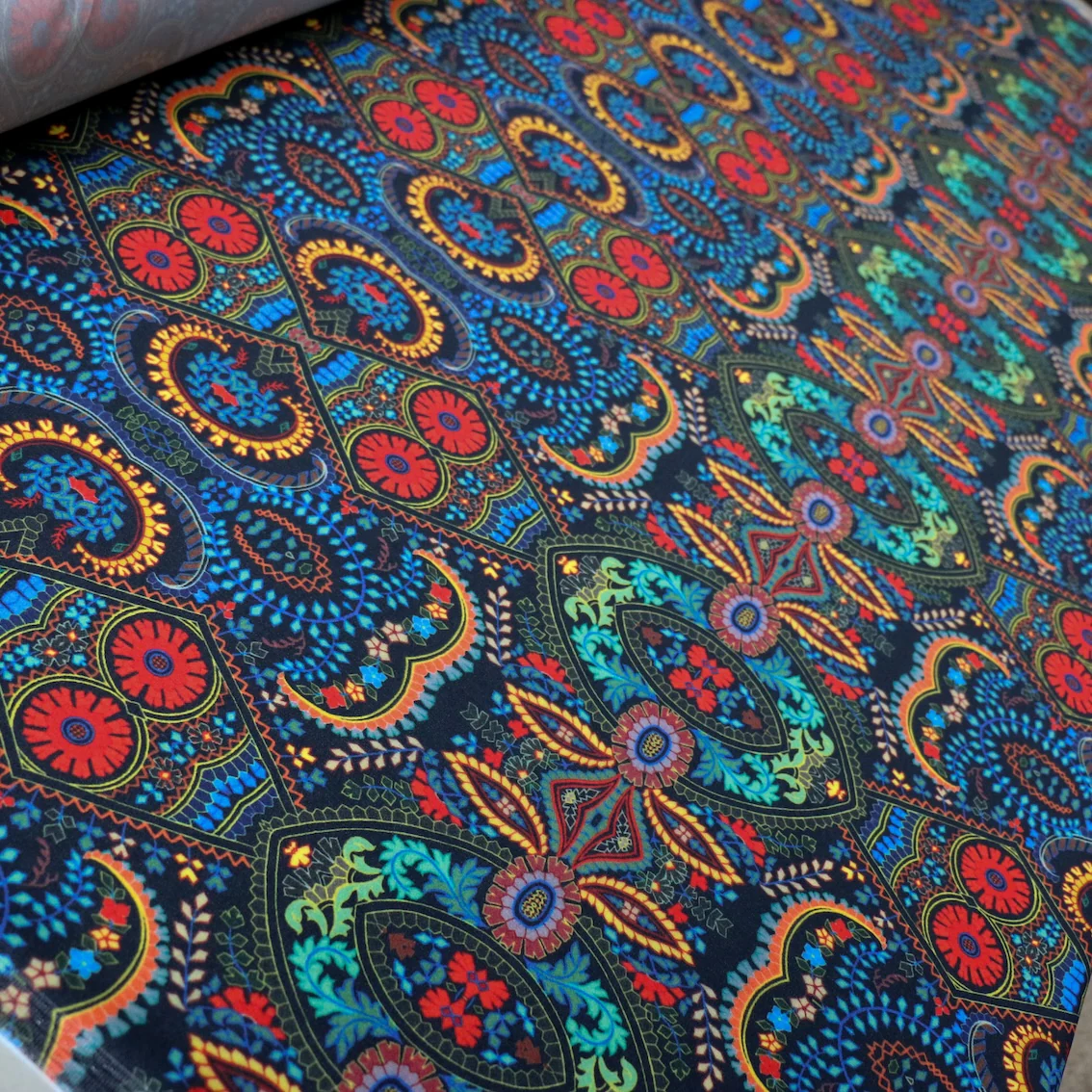 Mandala Garden - Stretch Cotton - Image 4