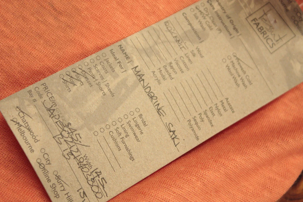 Mandarine Sake - Linen Knit - Image 3