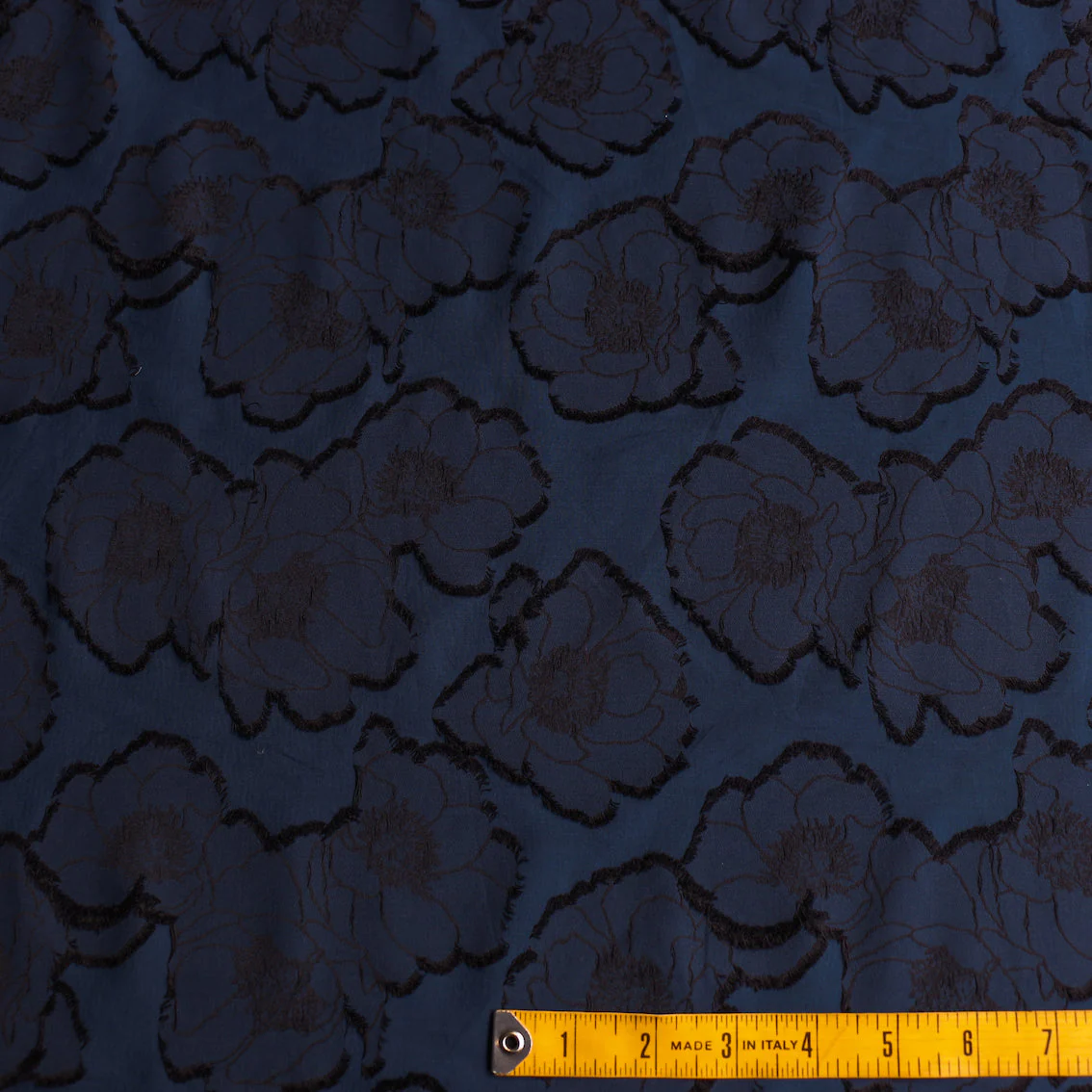 Mani Fiori Jacquard Navy/Black - Image 3