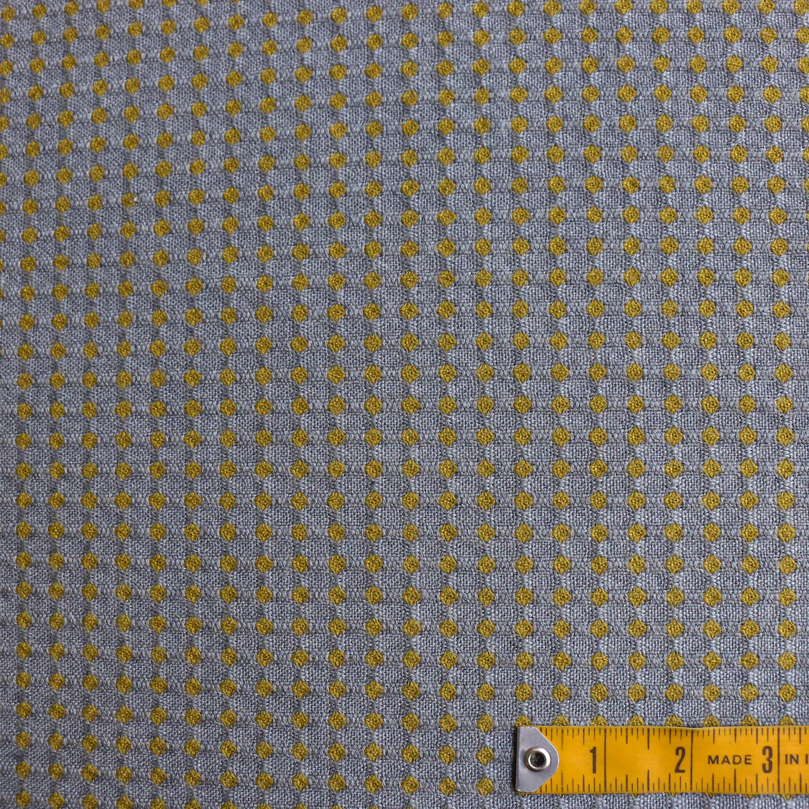 Mante Giallo Wool Jacquard Spot - Image 3