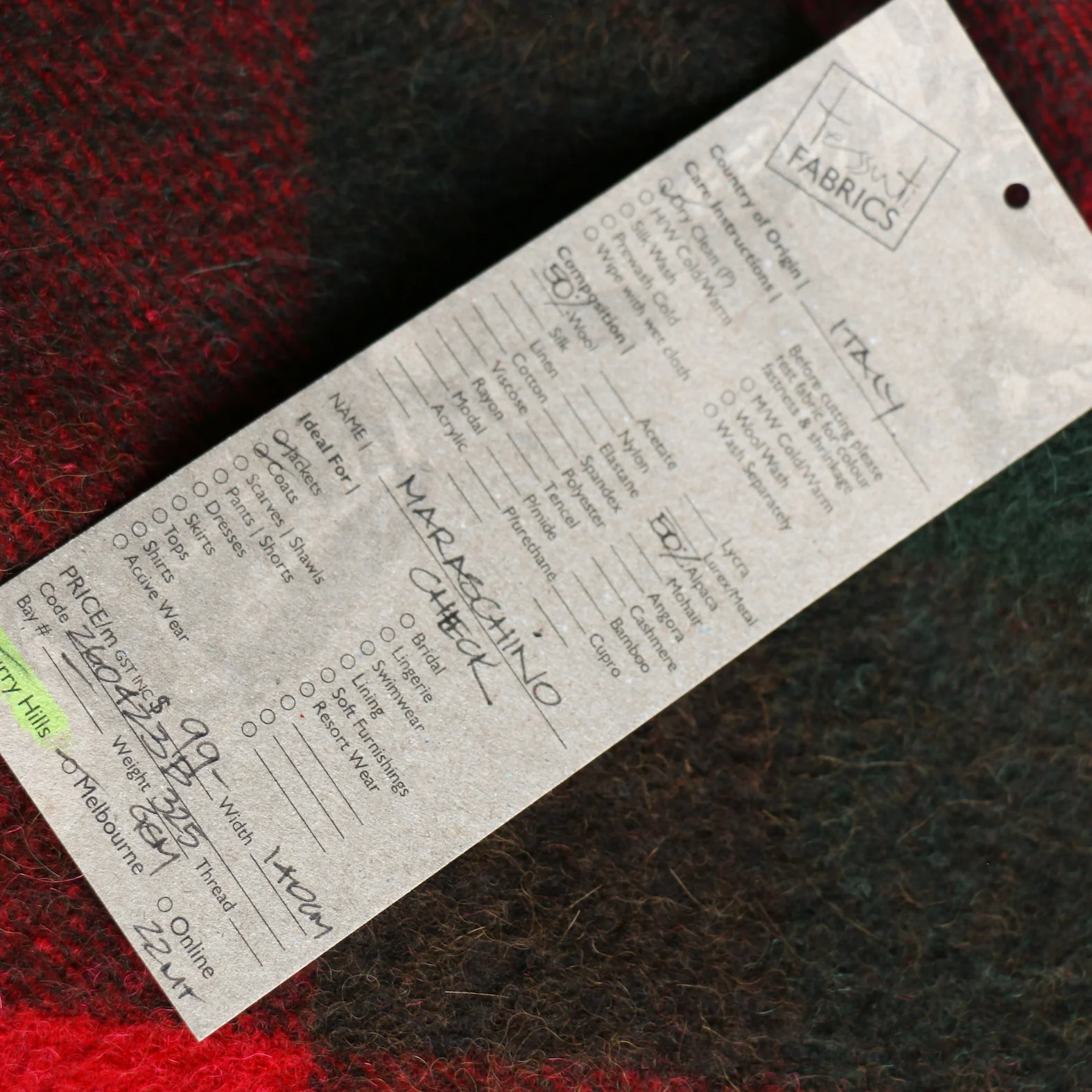 Maraschino Check Coating - Image 4