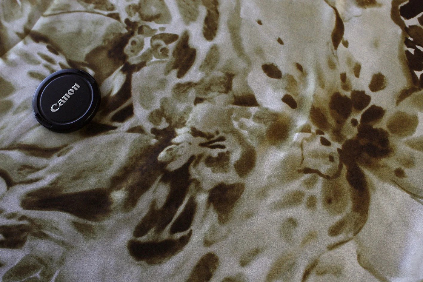 Marbled Flower Chiffon - Image 2