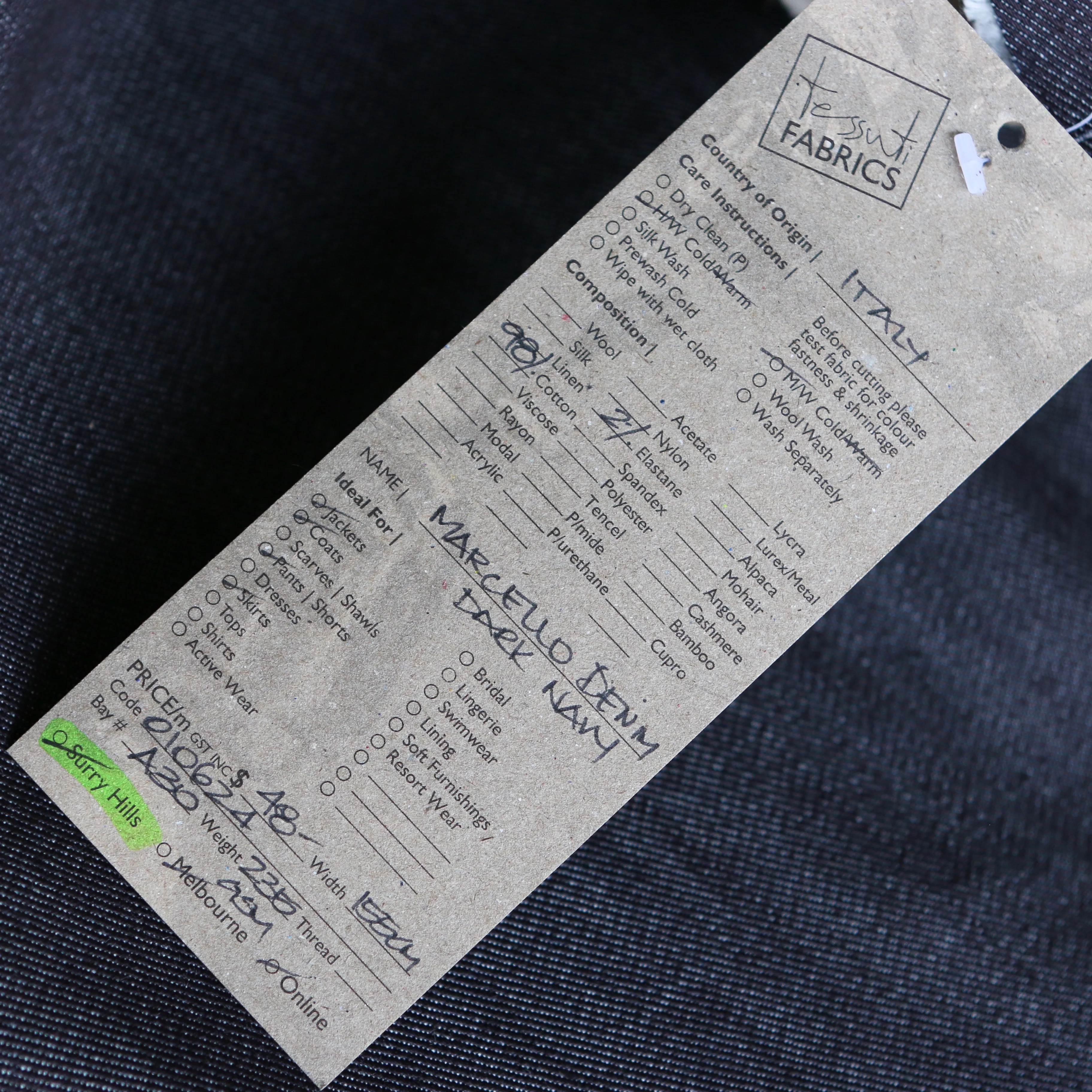 Marcello Denim - Stretch Denim - Image 3