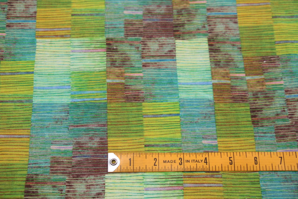 Marching Stripes Washed Printed Linen - Image 2