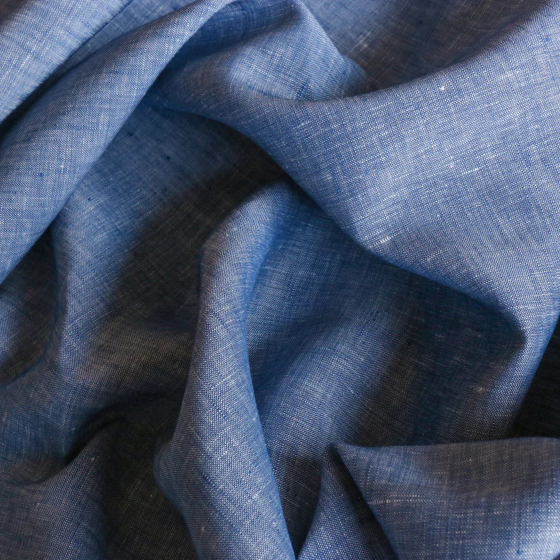 Marella Blu Yarn-Dyed Linen - Image 2