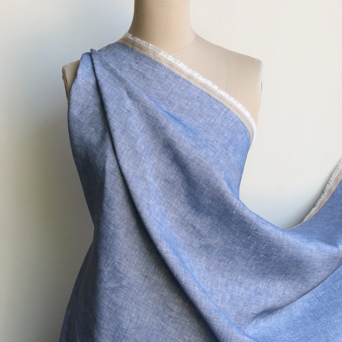 Marella Blu Yarn-Dyed Linen - Image 4