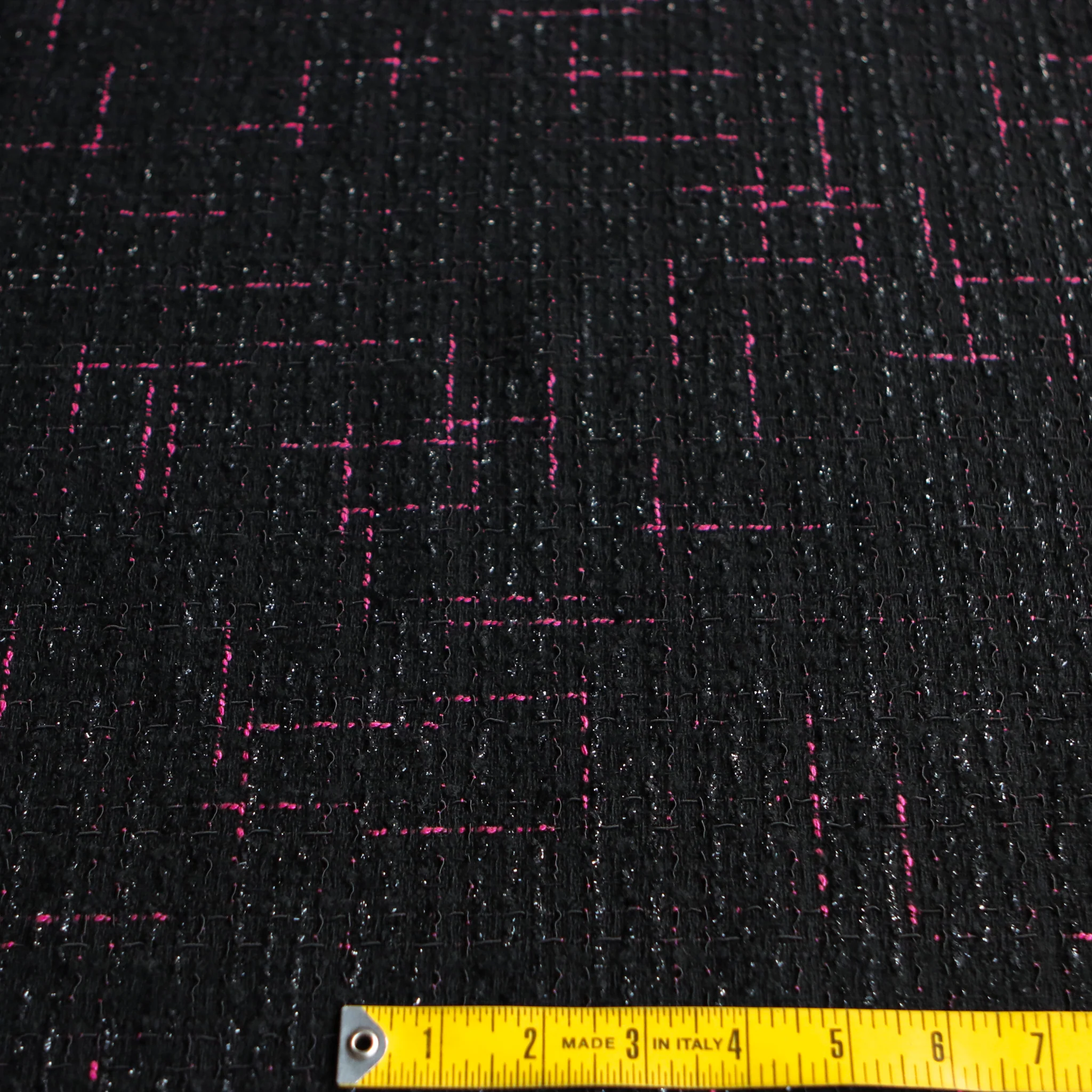 Margot Black/Fuchsia Tweed - Image 3