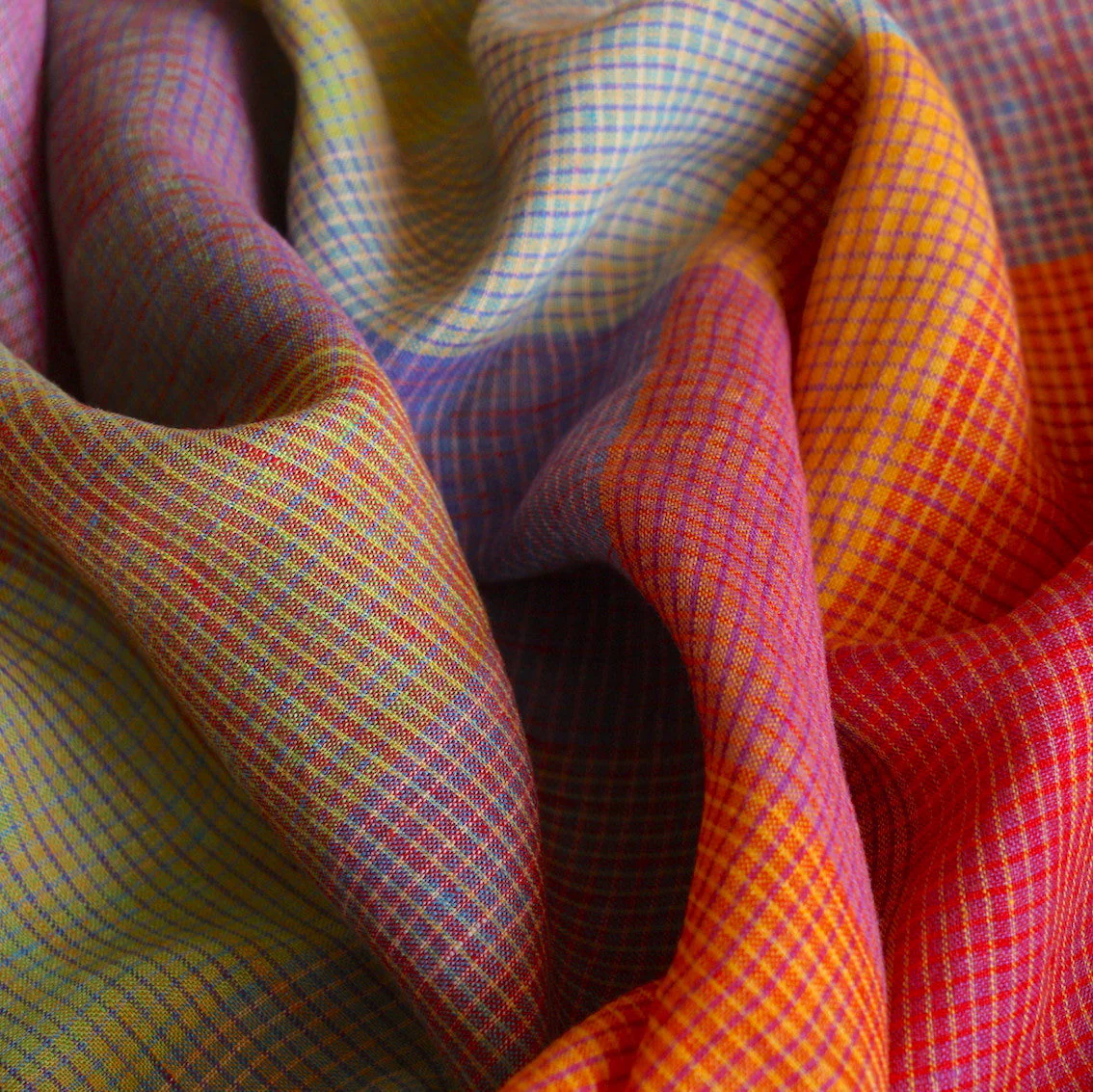 Marrakesh Rainbow Washed Linen - Image 4