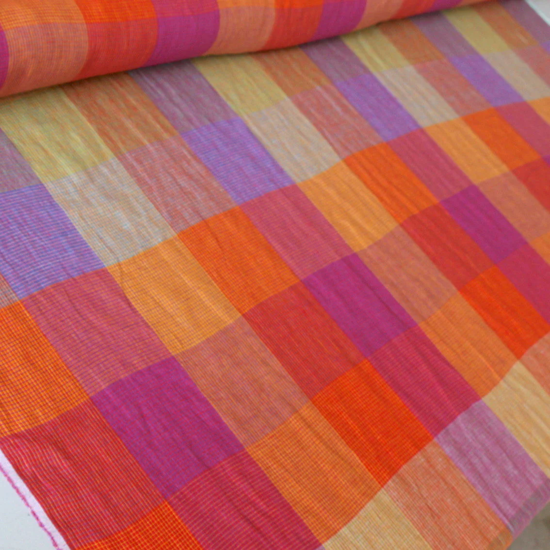 Marrakesh Rainbow Washed Linen - Image 6