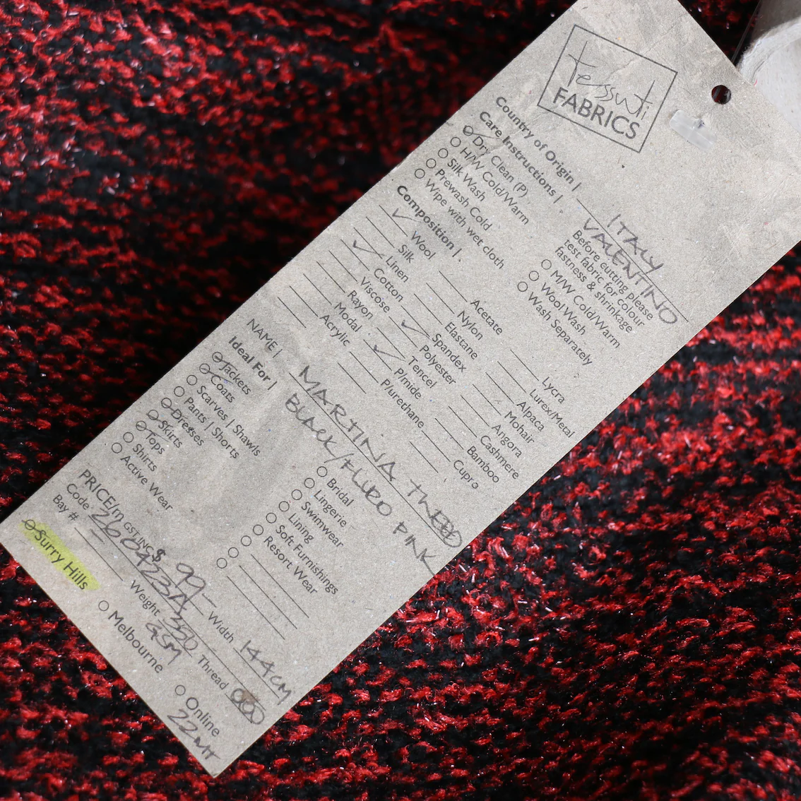 Martina Tweed - Black/Fluro - Image 3