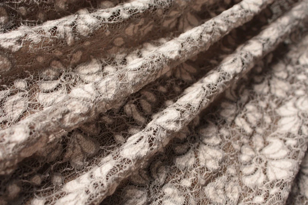 Marzipan Floral Lace