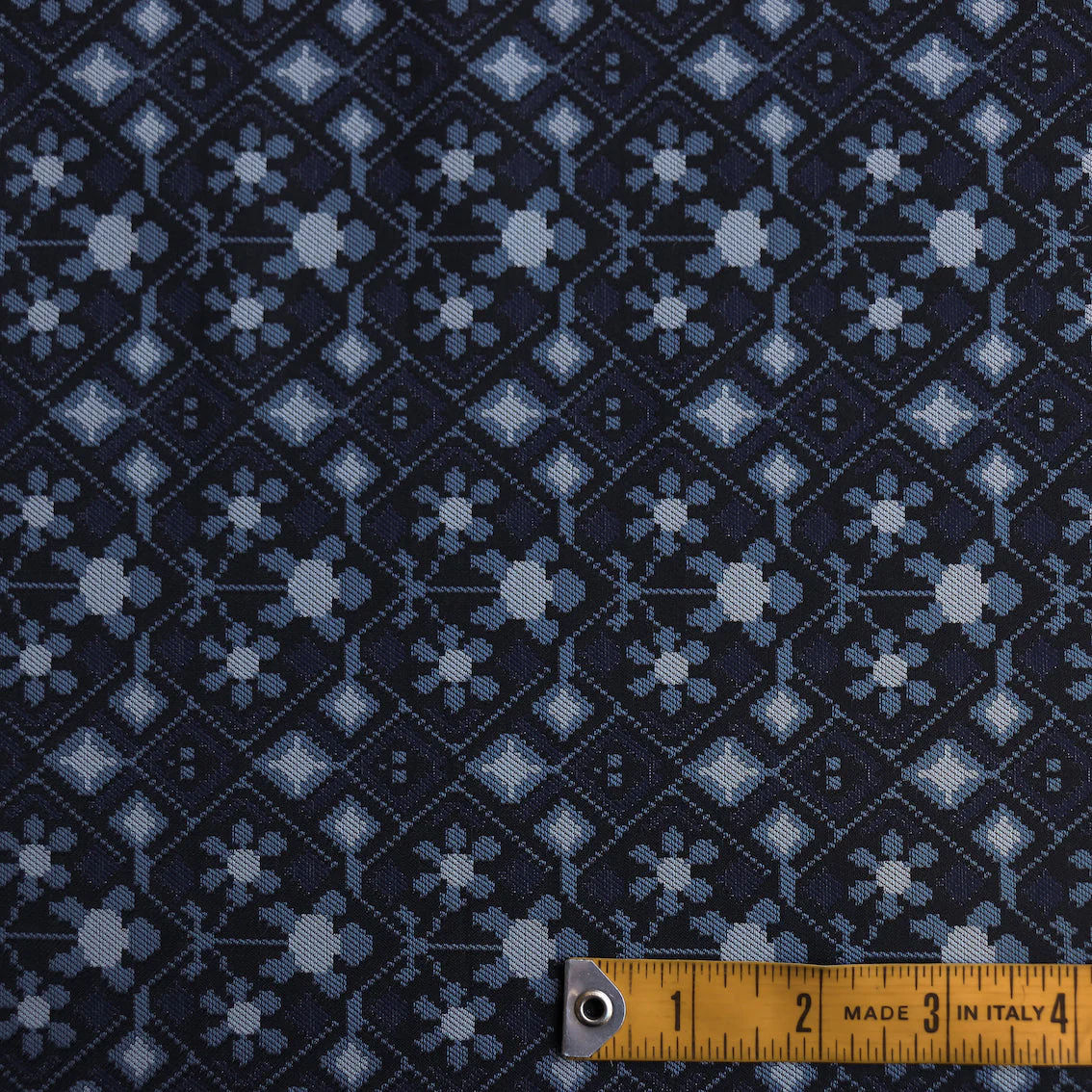Matera Navy Jacquard - Image 3