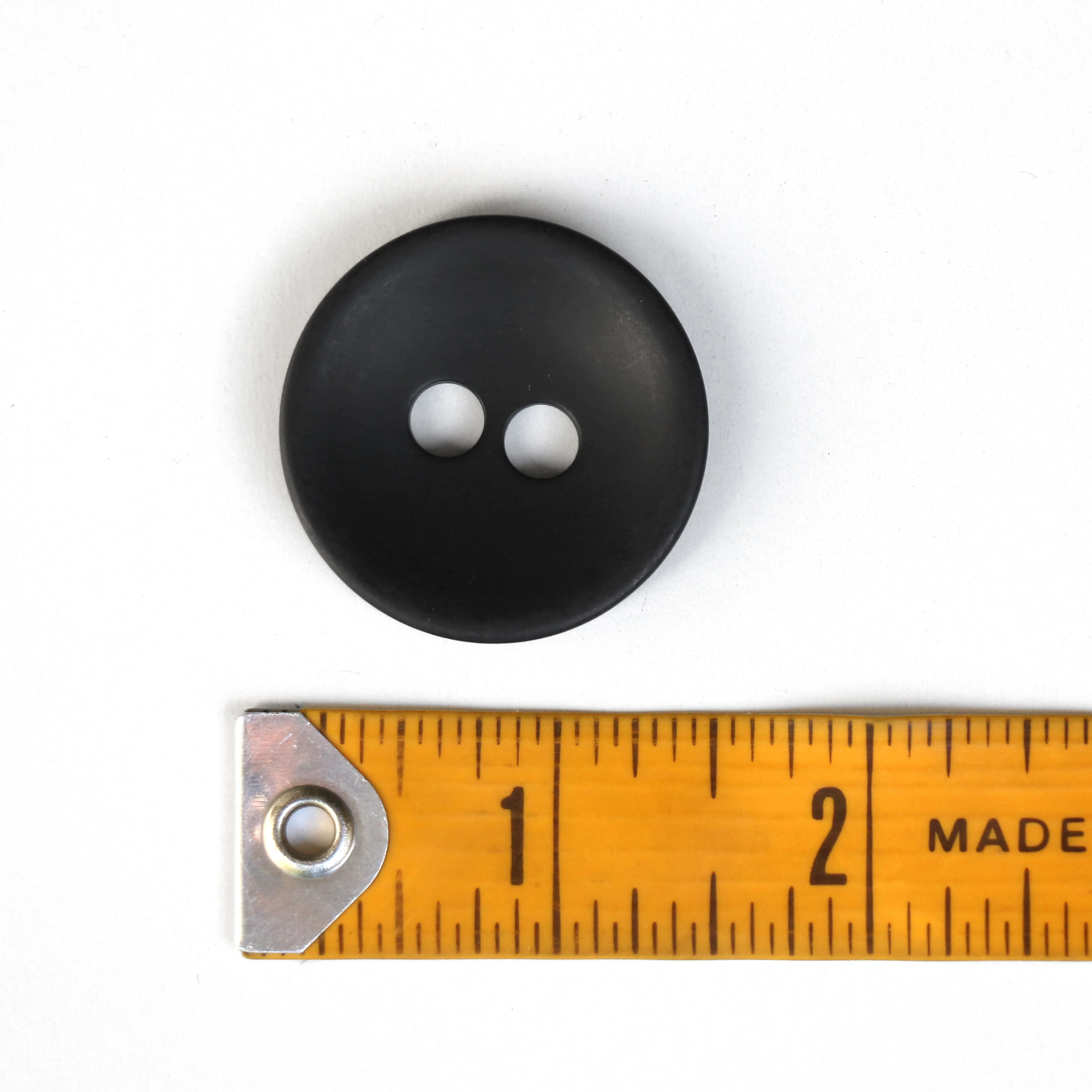 Matte Black 2-Hole Button - 35mm - Image 5