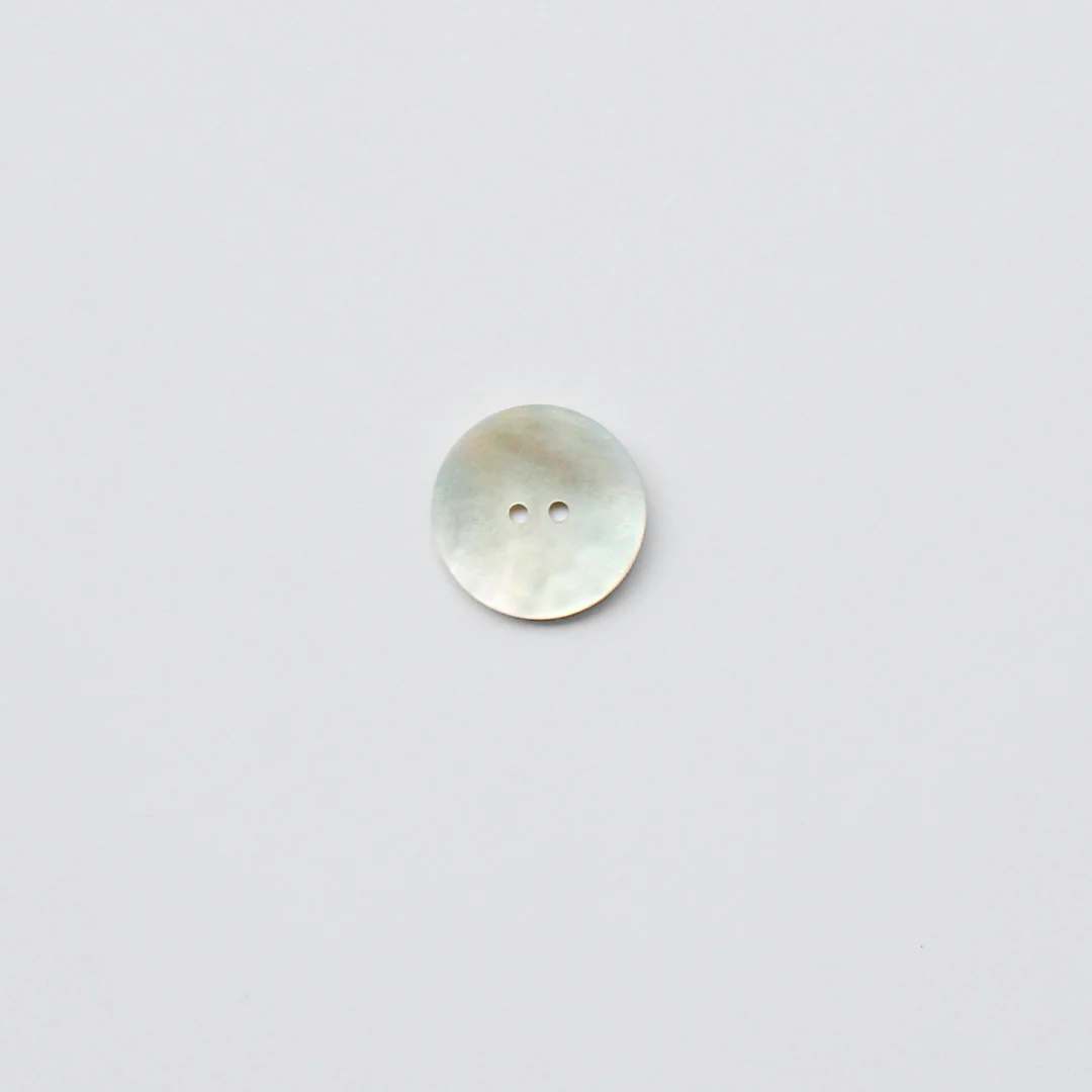 Matte Shell Button - Natural - Assorted Sizes - Image 2