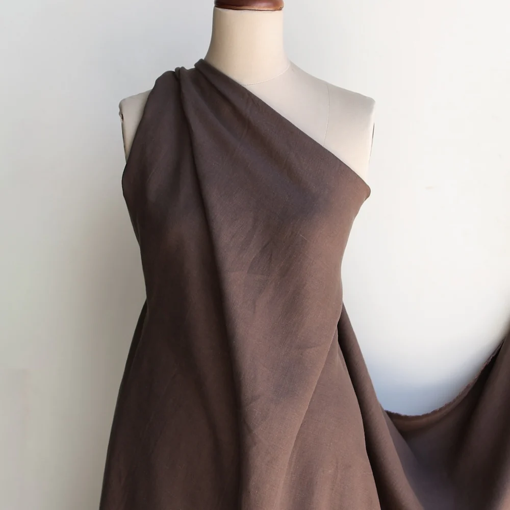 Maya Chocolate Hemp - Sandwashed Finish - Image 4