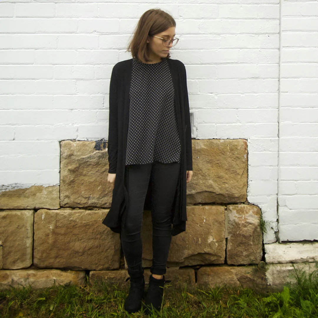 Megan Longline Cardigan Pattern - Image 3