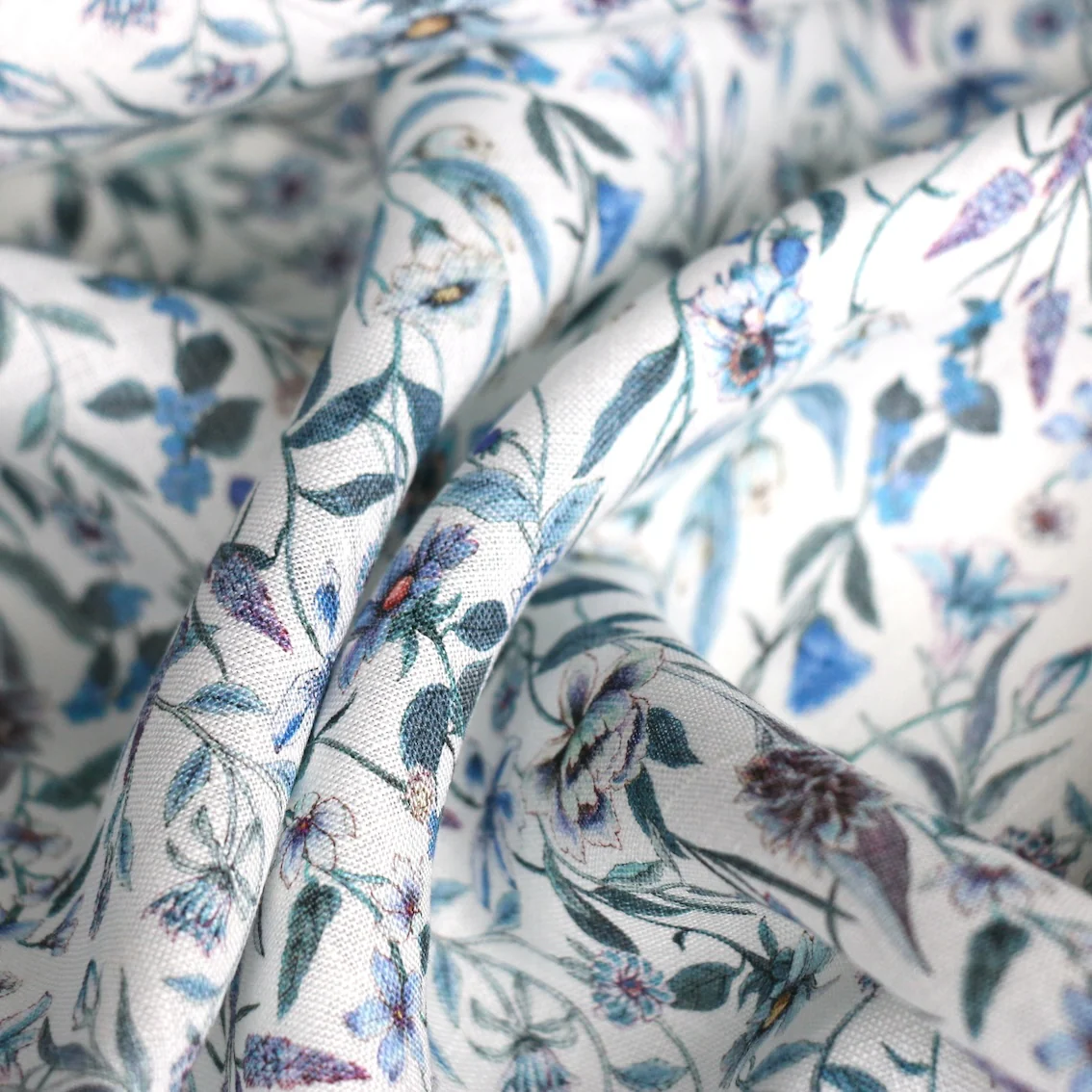 Megumi White - Liberty Sycamore Linen - Image 2