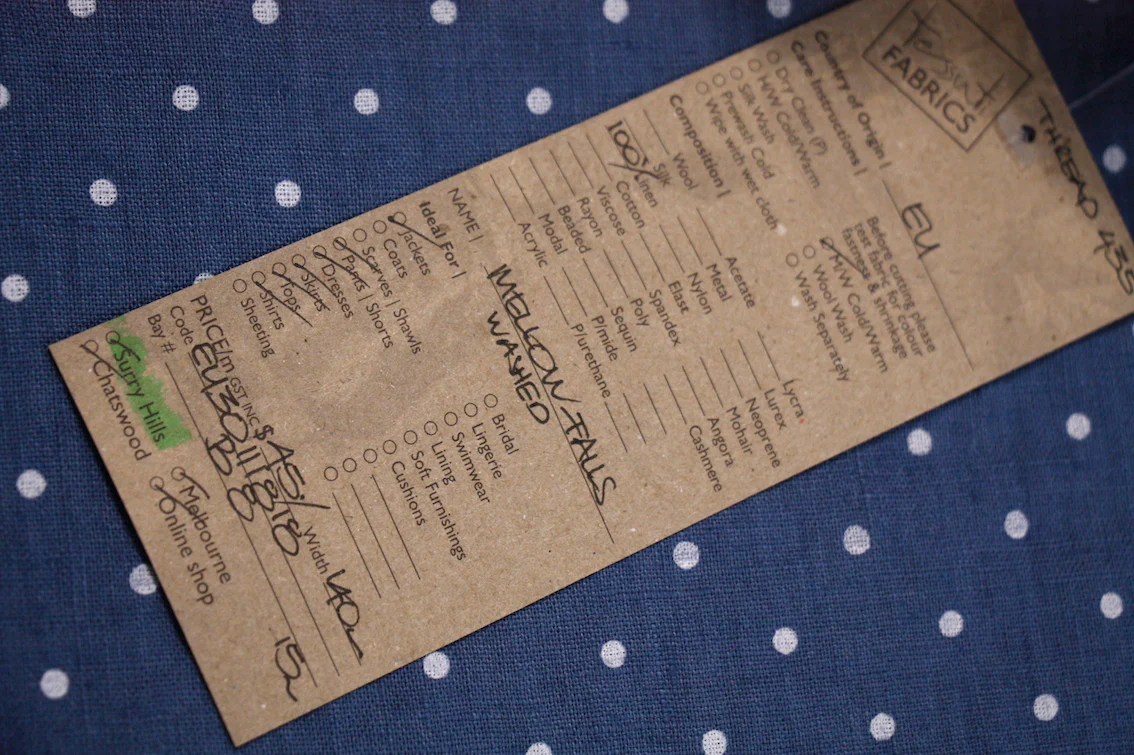 Mellow Falls Washed Linen - Image 4