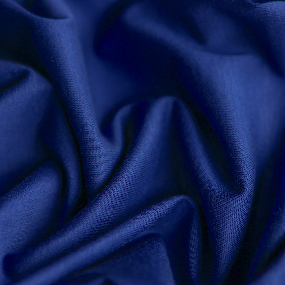 Mercerised Lapis Cotton Knit - Image 2