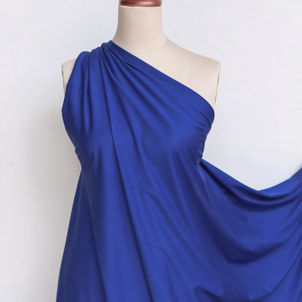 Mercerised Lapis Cotton Knit - Image 4