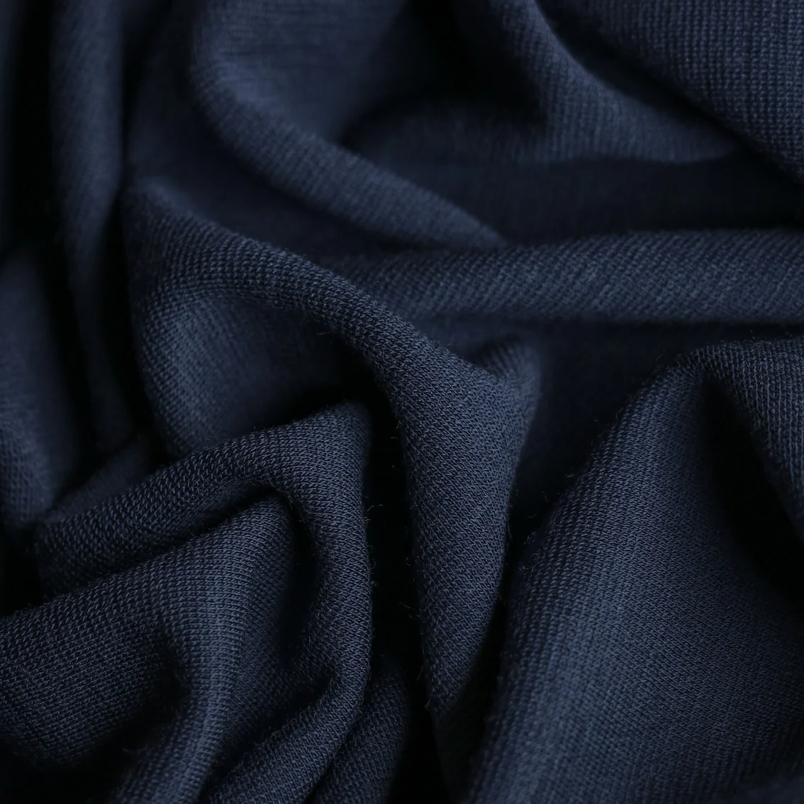 Merino Wool Ponti - Indigo - Image 2