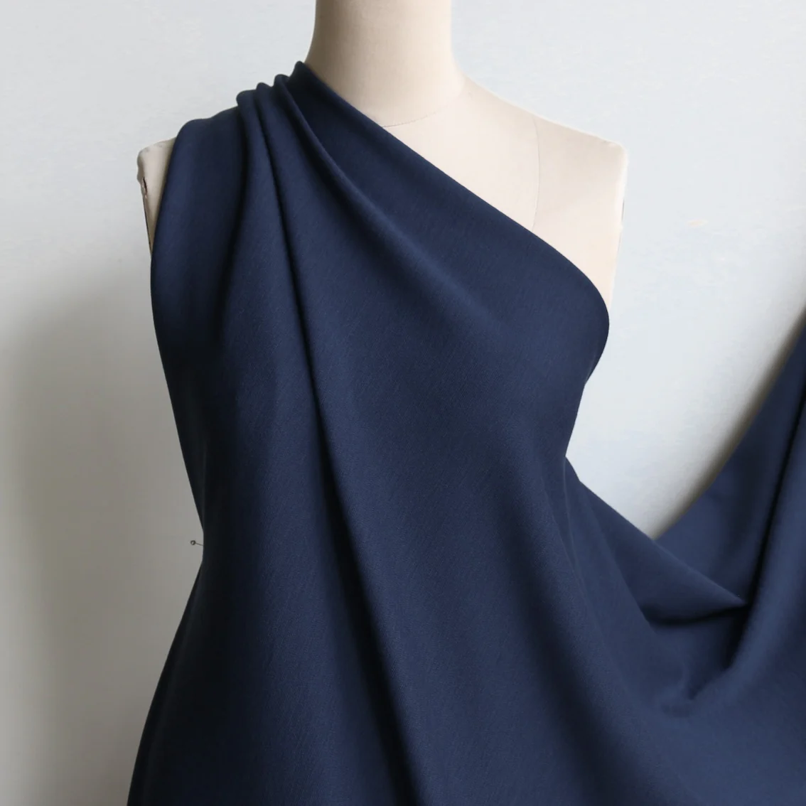 Merino Wool Ponti - Indigo - Image 3