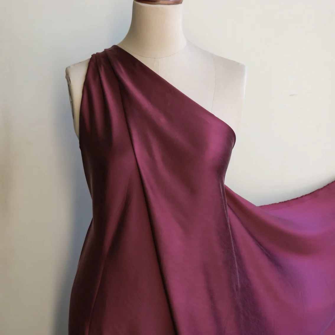 Merlot Cupro Sandwashed - Image 3