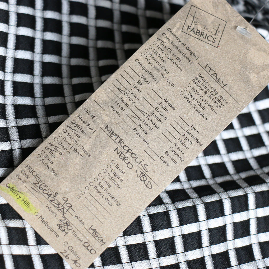 Metropolis Nero Jacquard - Image 4