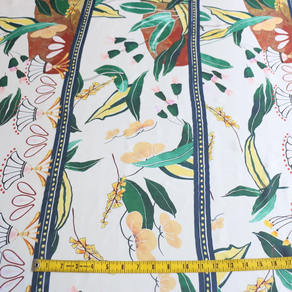 Mette Foliage Silk Chiffon - Image 3