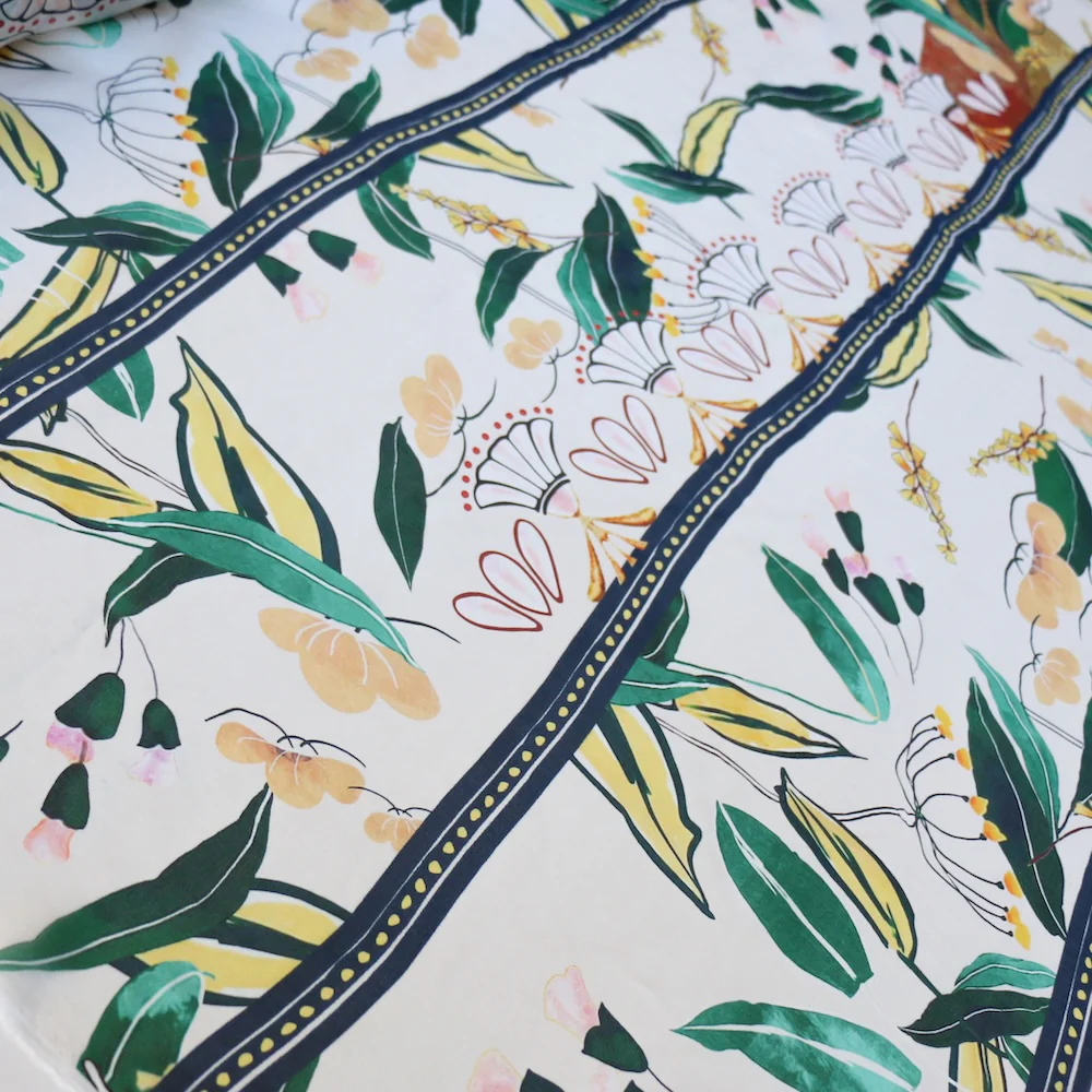 Mette Foliage Silk Chiffon - Image 4
