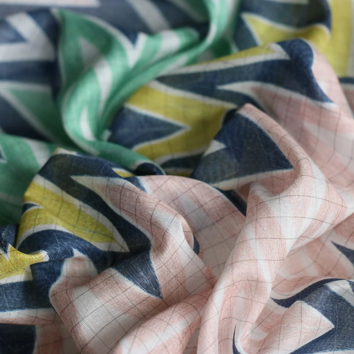 Mezza Stripe Voile - Image 2