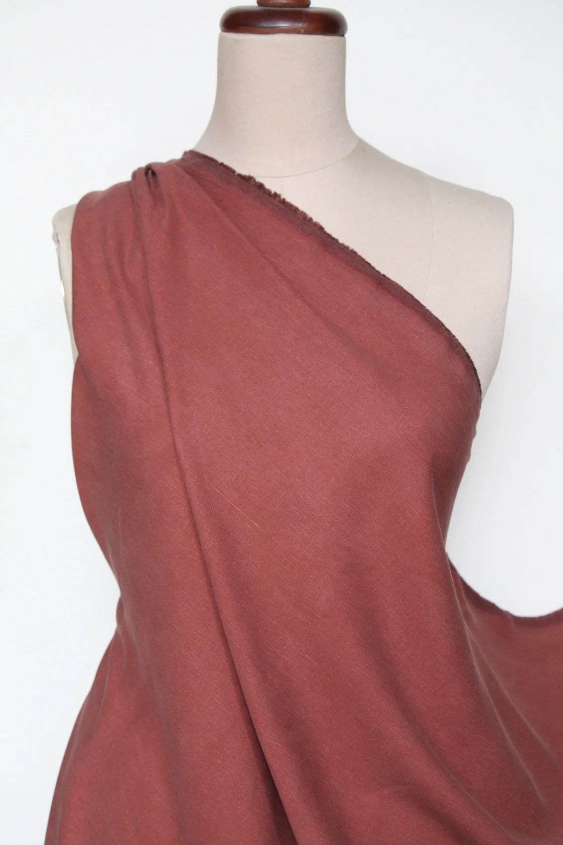 Mia Burnt Sienna Tencel/Linen - Image 3