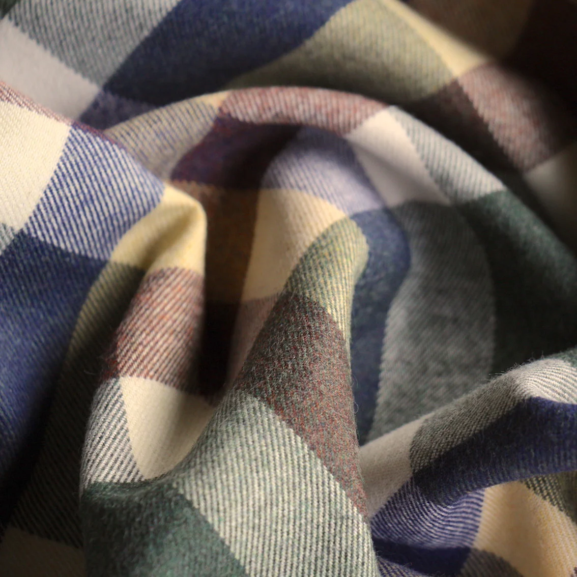 Mid West Check Brushed Cotton - Image 2