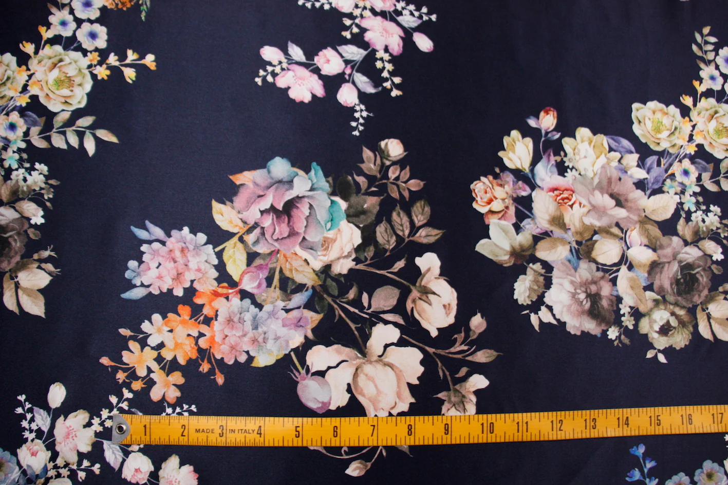 Midnight Blooms - Silk Satin - Image 2