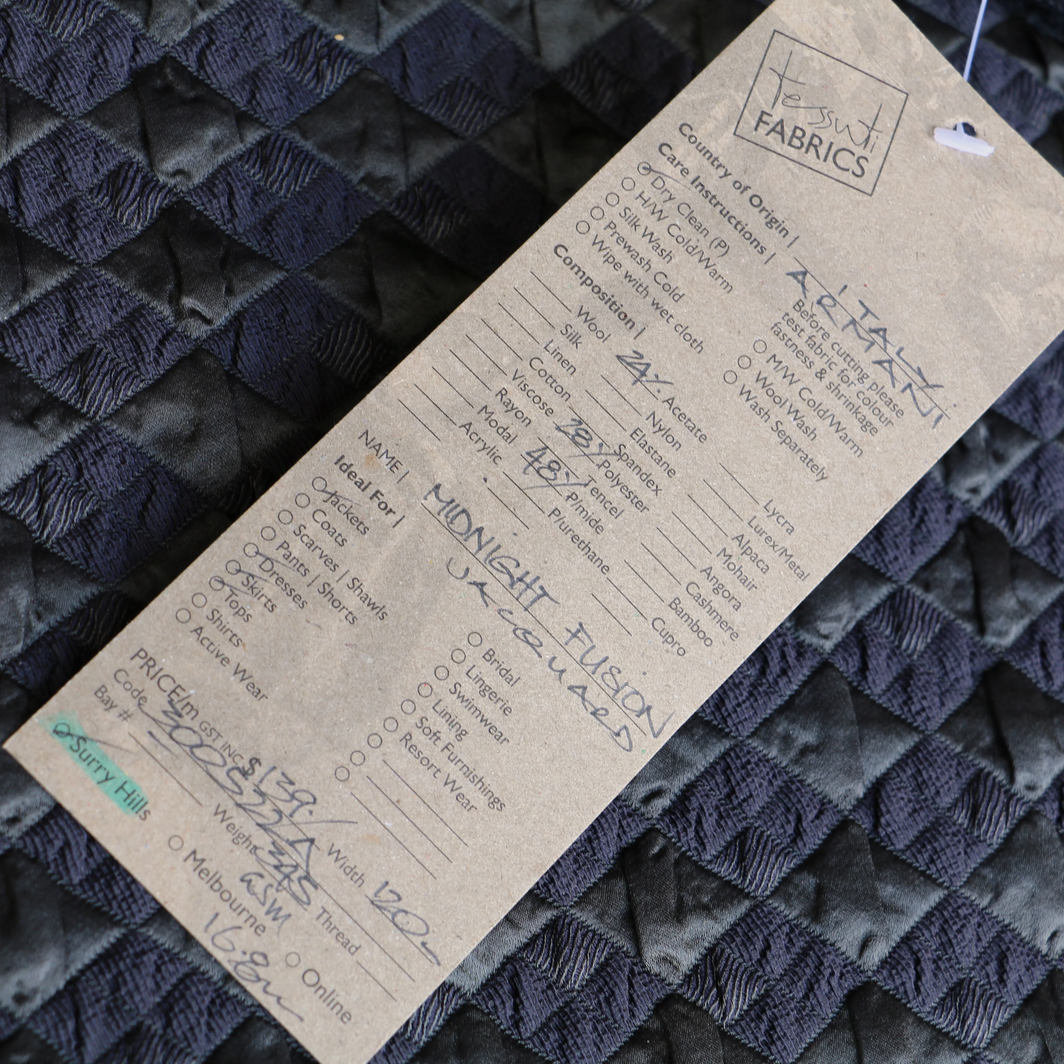 Midnight Fusion Jacquard - Image 5